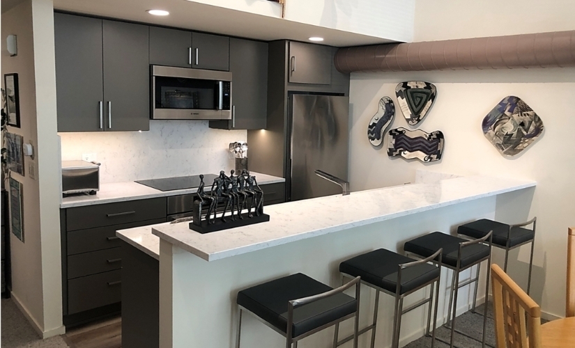 Modern Transformation Kitchen near Ann Arbor Michigan