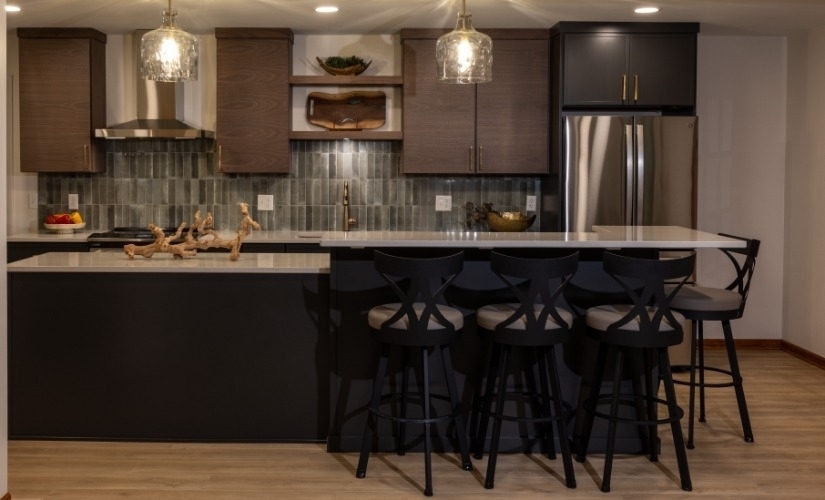 Natural Modern Kitchen near Saline Michigan